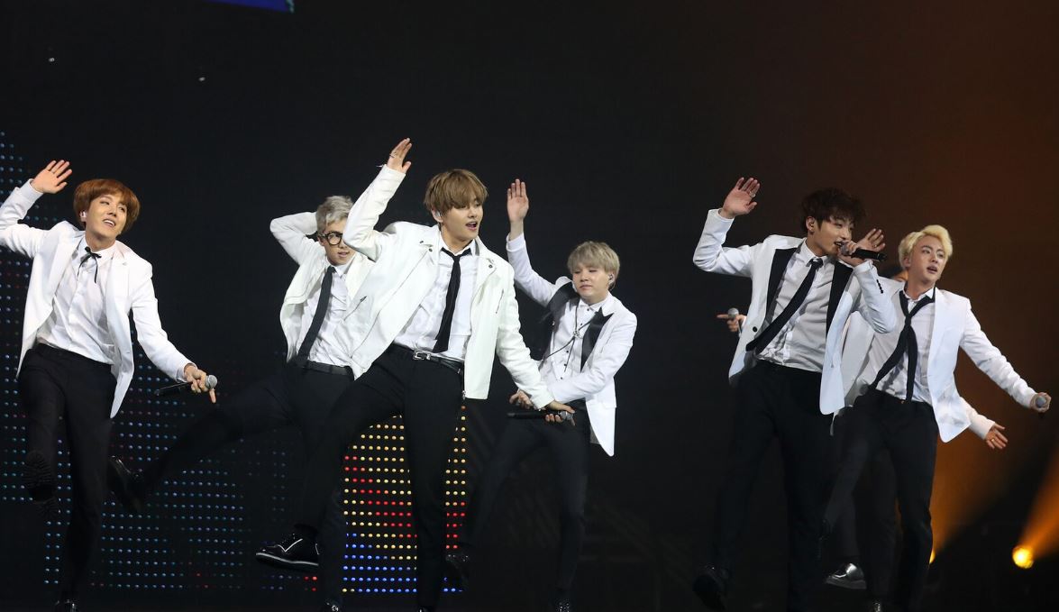 Photo du groupe BTS