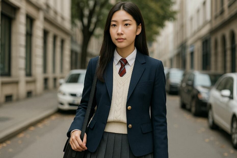 Style Preppy Coréen