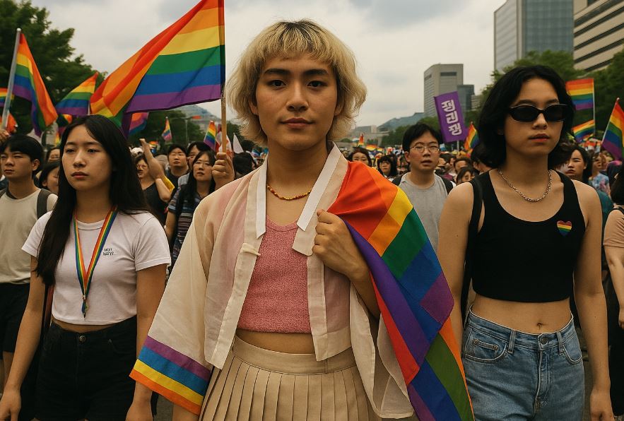 Mode Coréenne lgbt