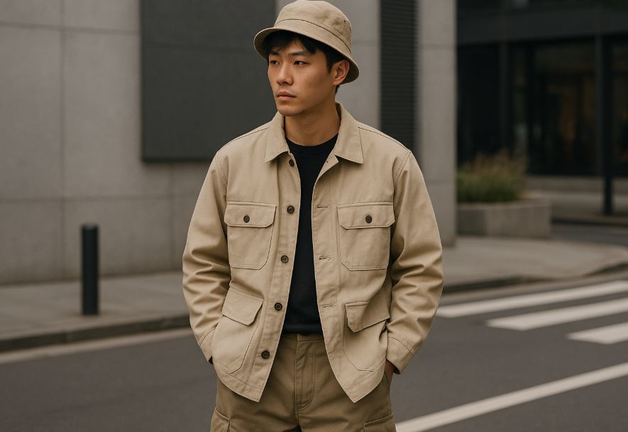 style Workwear Coréen