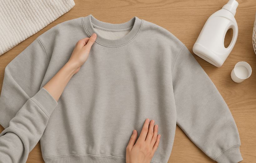 Entretenir un Sweat Oversize Coréen