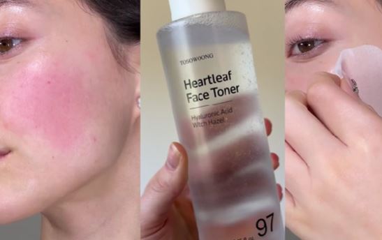TOSOWOONG Heartleaf Water Centella Face Toner