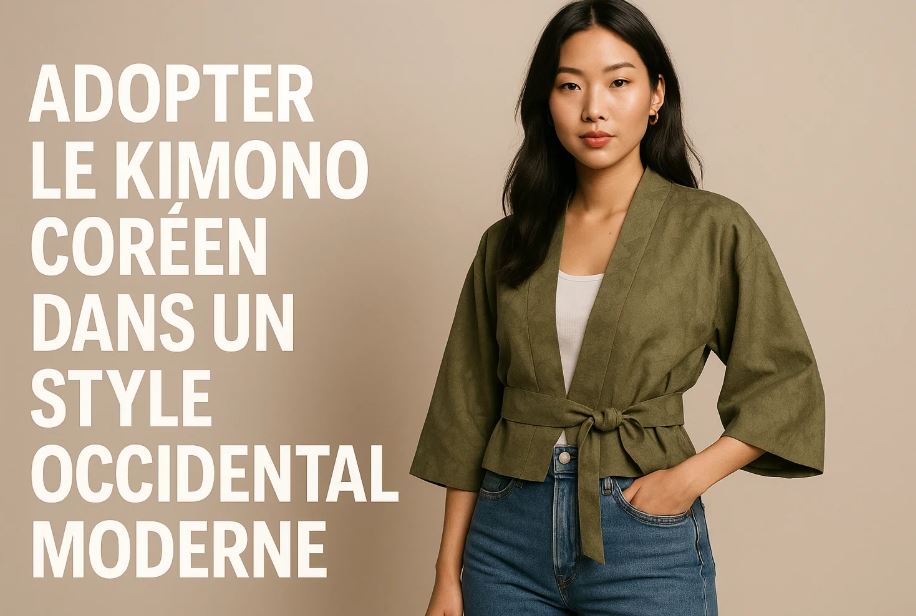 Kimono coréen et style occidental