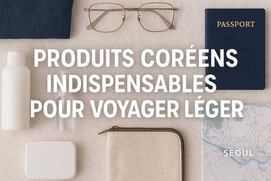 Produits Coréens voyage