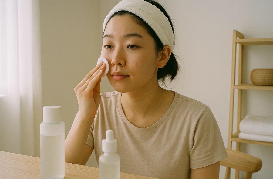 Comment Bien Appliquer un Toner Coréen Selon les Experts K-Beauty