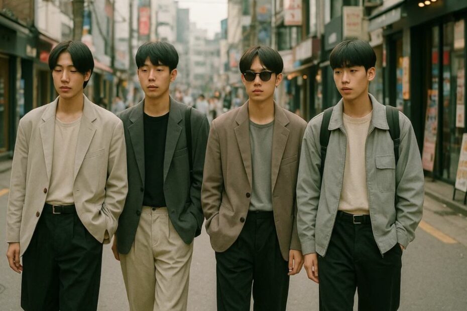 Étapes Clés de la Mode Masculine K-Fashion à Connaître