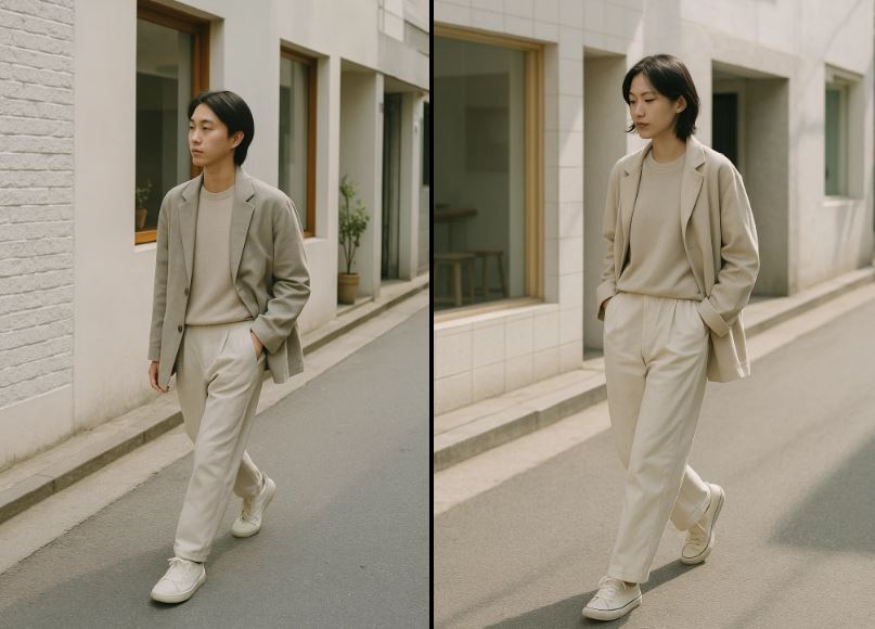 esthétique entre identité locale et rayonnement global du look monochrome