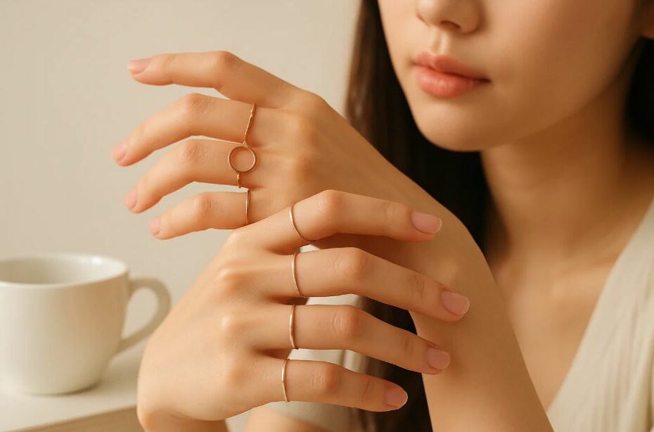 Bagues Minimalistes Sont un Pilier de la Mode Coréenne