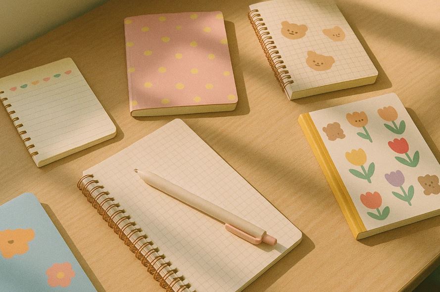 Carnets de notes coréens productivité