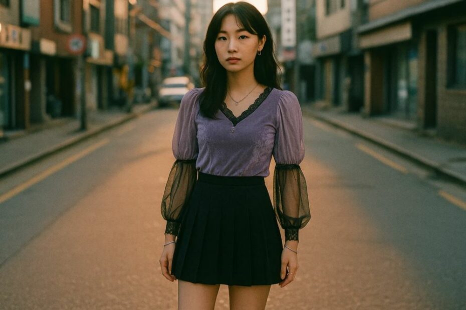 La mode coréenne adopte la tendance du gothique doux