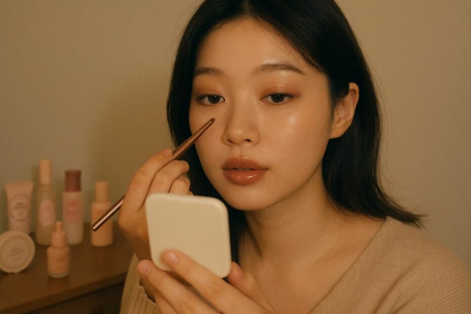 Maquillage tendance milk tea