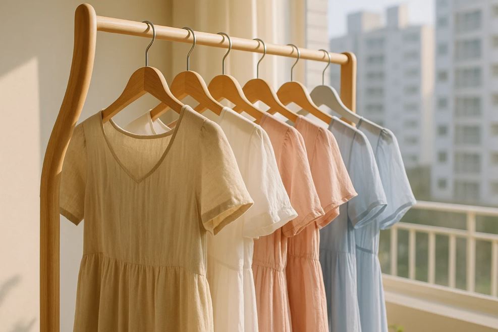 Meilleurs tissus pour une robe coréenne légère d’été