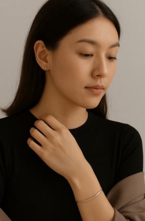 Bracelets fins et discrets