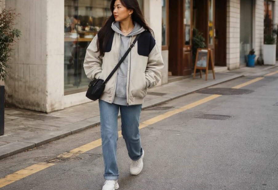 Fusion K-Fashion Style Occidental