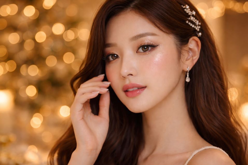 Maquillage yeux coréens : les tendances fête à adopter