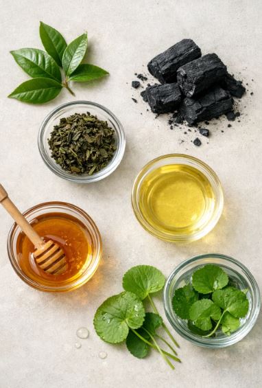 Meilleur savon visage coréen ingredients photo détails