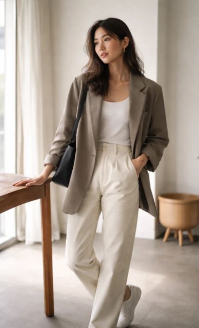 Influences actuelles mode coréenne capsule chic