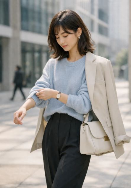 looks coréens tendance pour le bureau en 2026