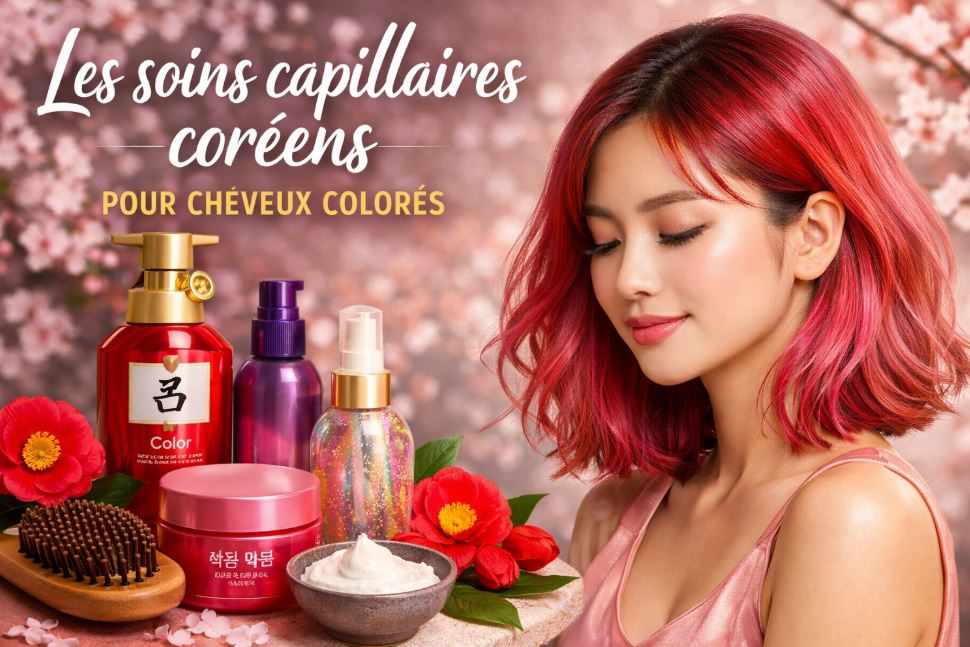Les soins capillaires coréens pour cheveux colorés
