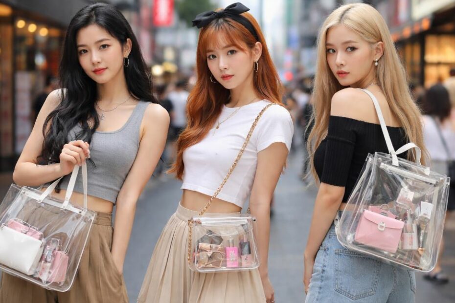 sacs transparents Corée du Sud