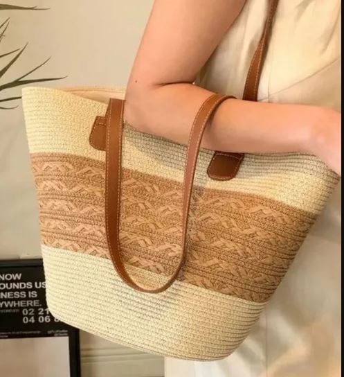 Sac cabas coréen tressée