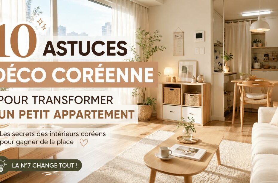 10 Astuces Déco Coréenne pour un Petit Appartement