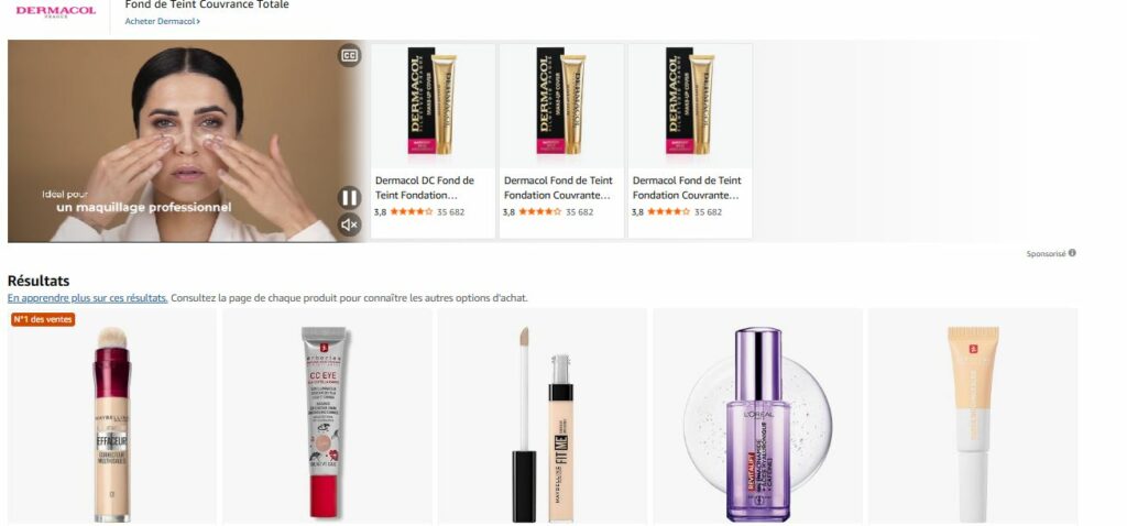 amazon produits concealer