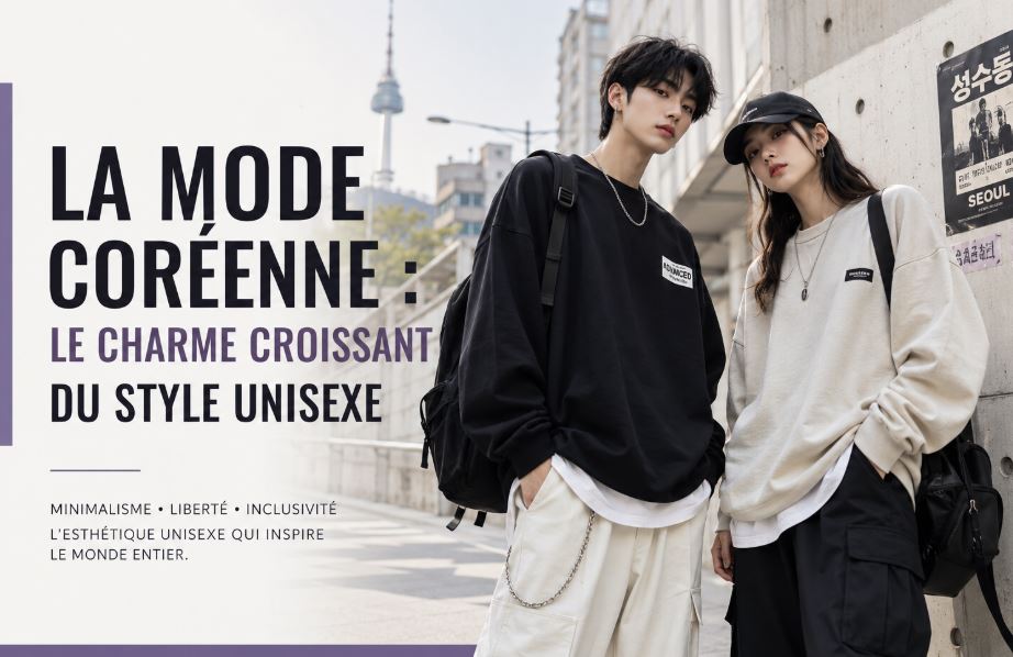 mode coréenne style unisexe
